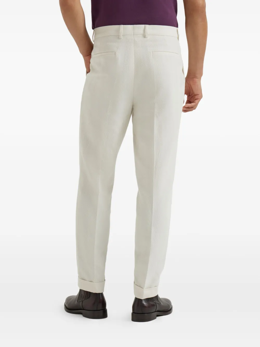 Brunello Cucinelli Straight broek Wit
