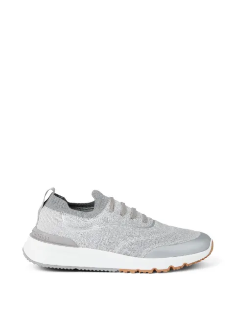Brunello Cucinelli knitted runners sneakers