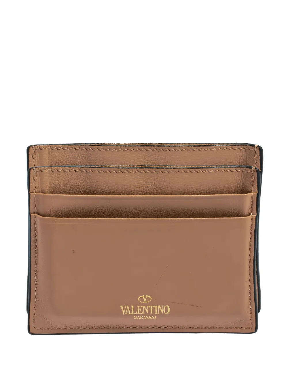 Rockstud-embellished cardholder