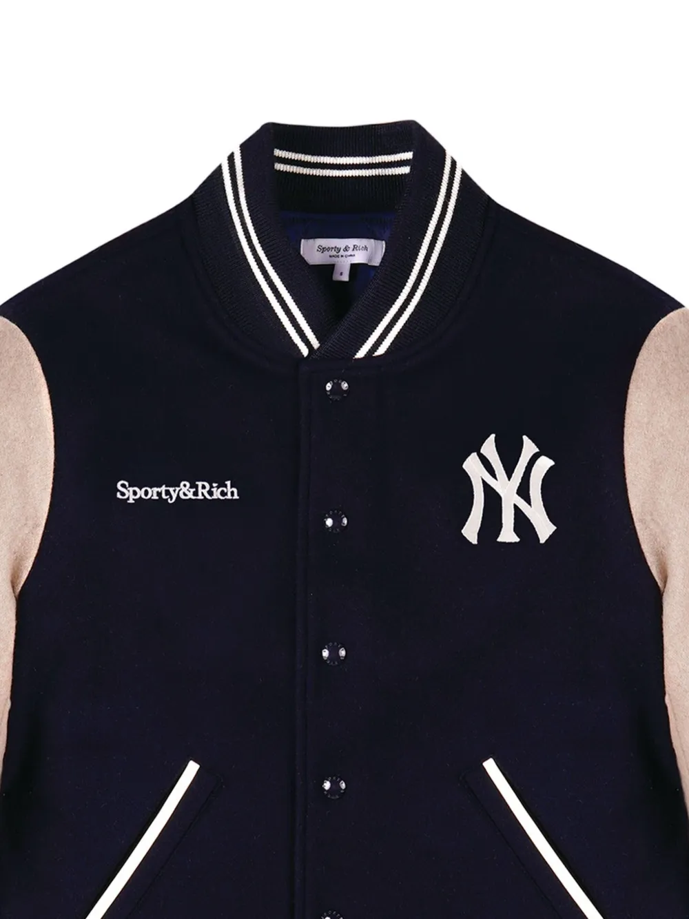  Sporty & Rich Varsity-style Jacket - Blue 
