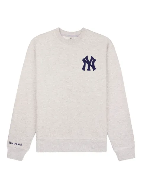 Sporty & Rich Sweatshirt mit Logo-Stickerei
