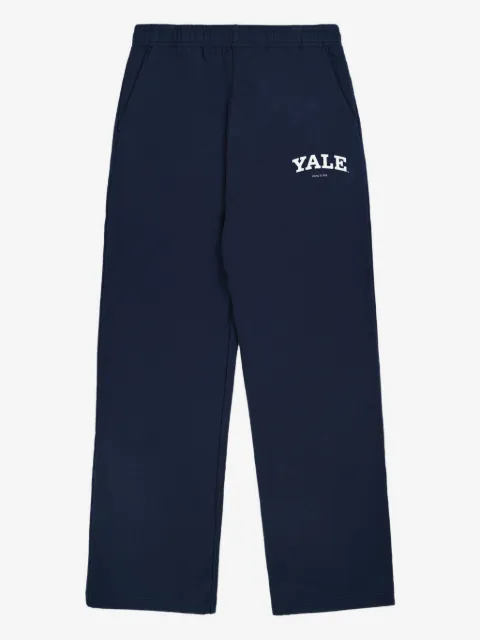 Sporty & Rich Pantaloni affusolati con logo ricamato