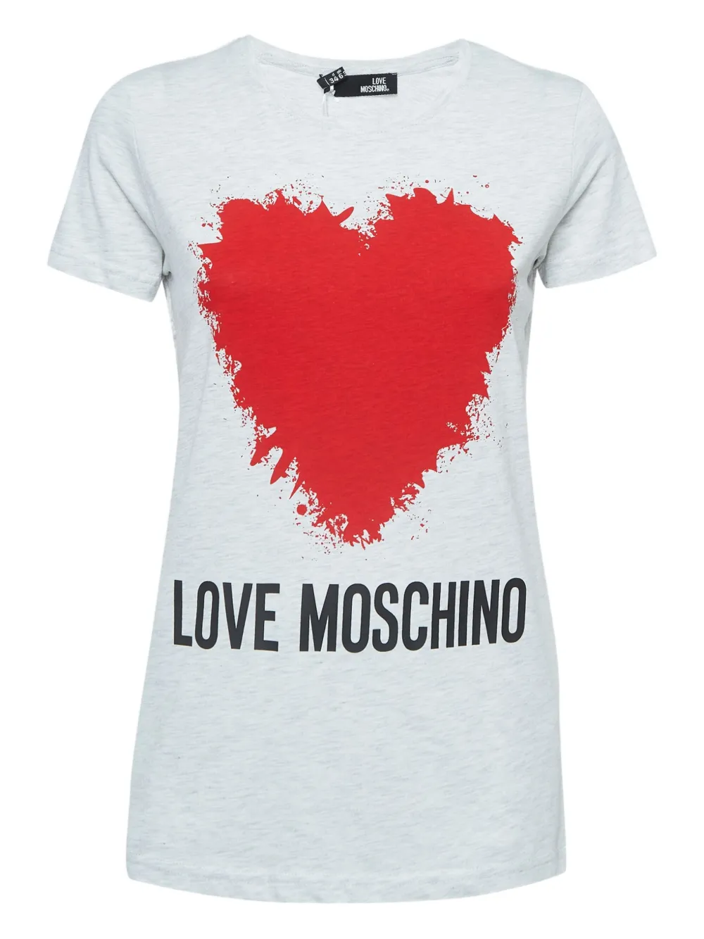 heart-print t-shirt
