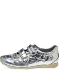 Louis Vuitton Pre-Owned Mirror leather sneakers - Silver