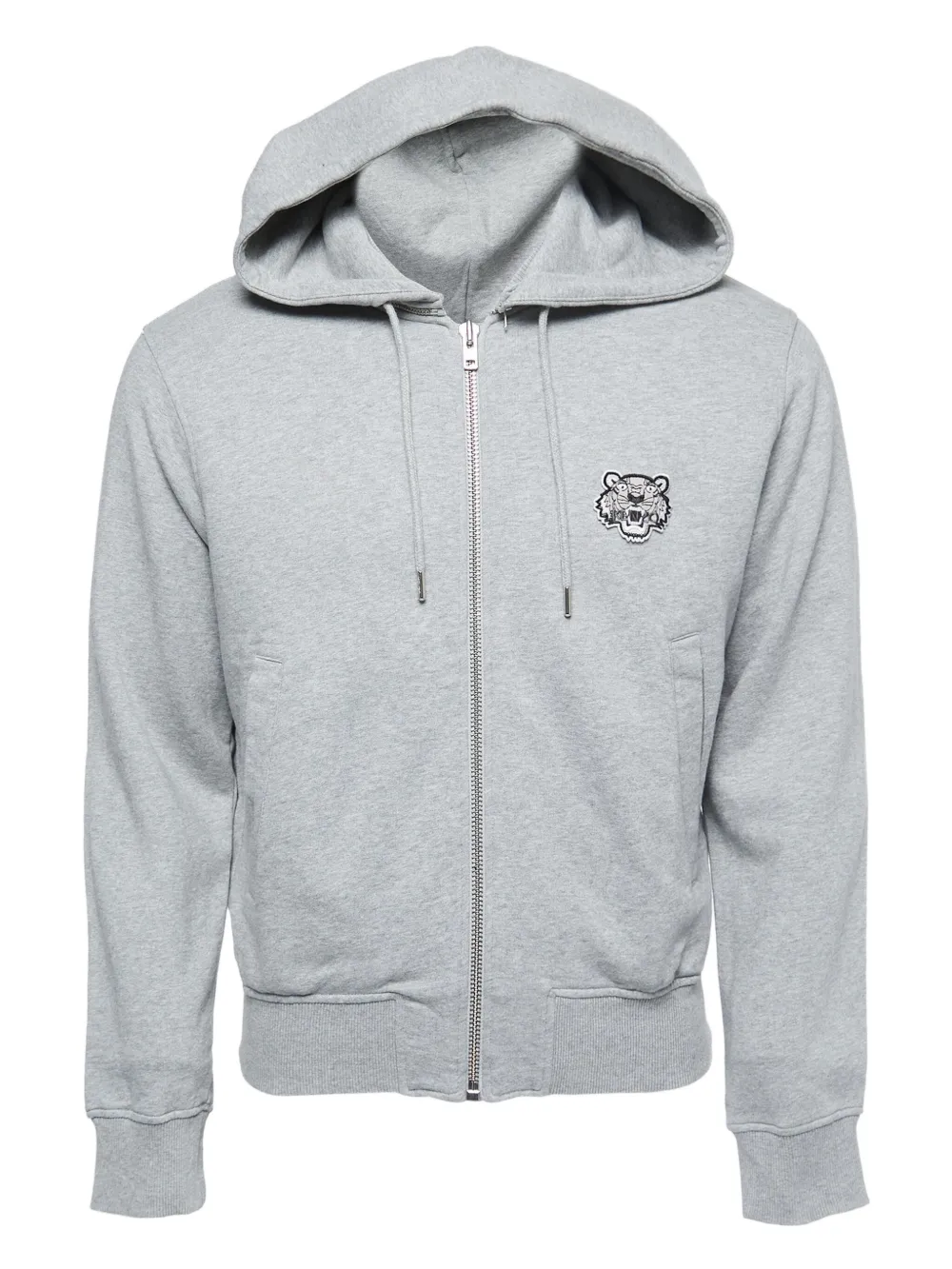 Tiger-patch hoodie