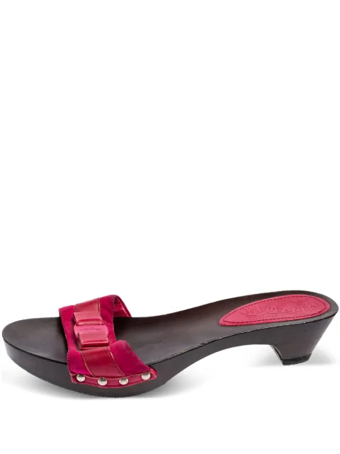 Ferragamo Pre-Owned sandalias Vara con tacón de 40mm