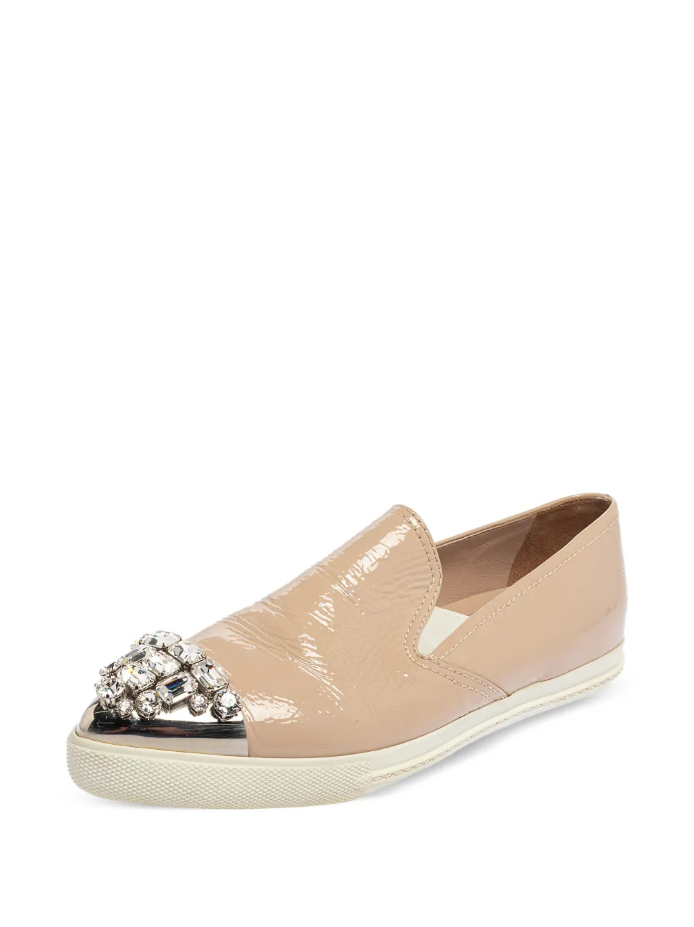 Miu Miu Pre-Owned slip-on sneakers | Image 2