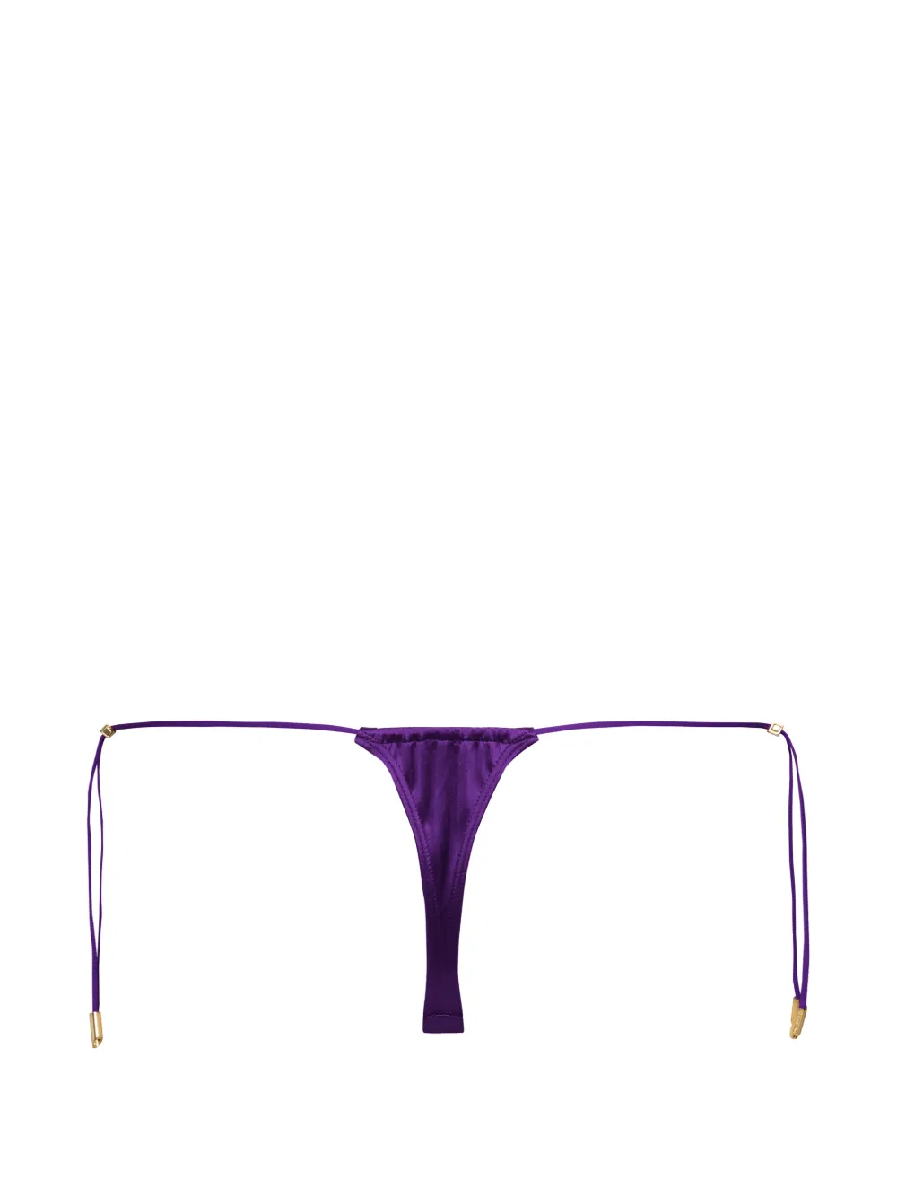 Maison Close Glow kleine bikinislip met trekkoord Paars