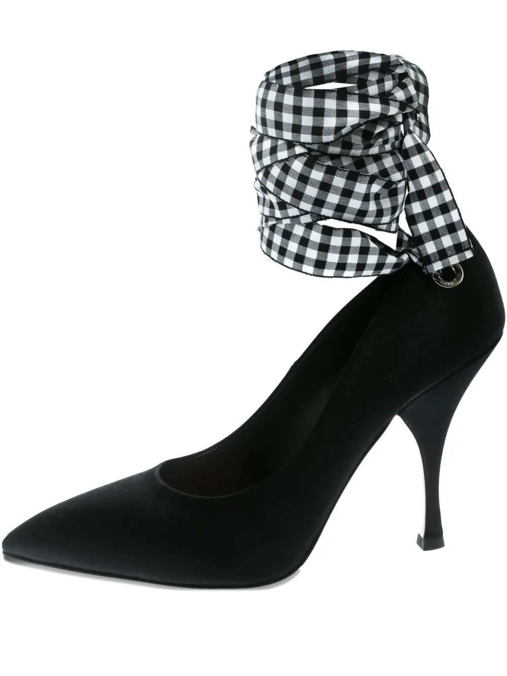Pre-owned Miu Miu 115mm Leather Pointed-toe Pumps