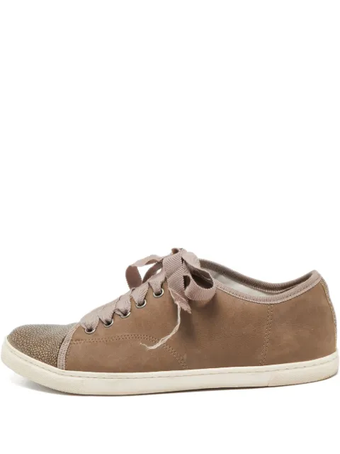 Lanvin Pre-Owned leather sneakers