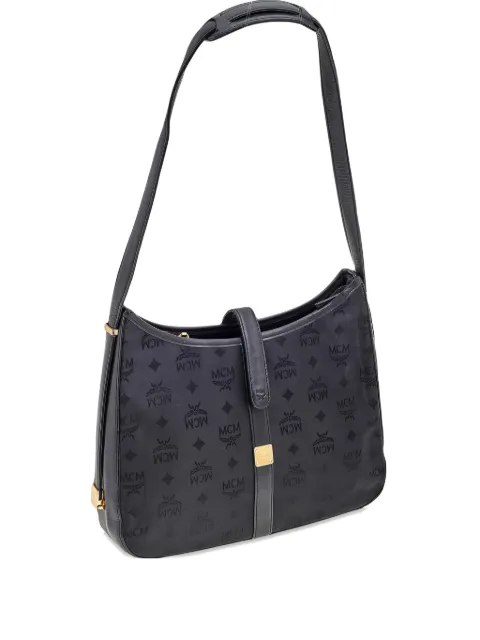 MCM Pre-Owned pre-owned leather-strap shoulder bag