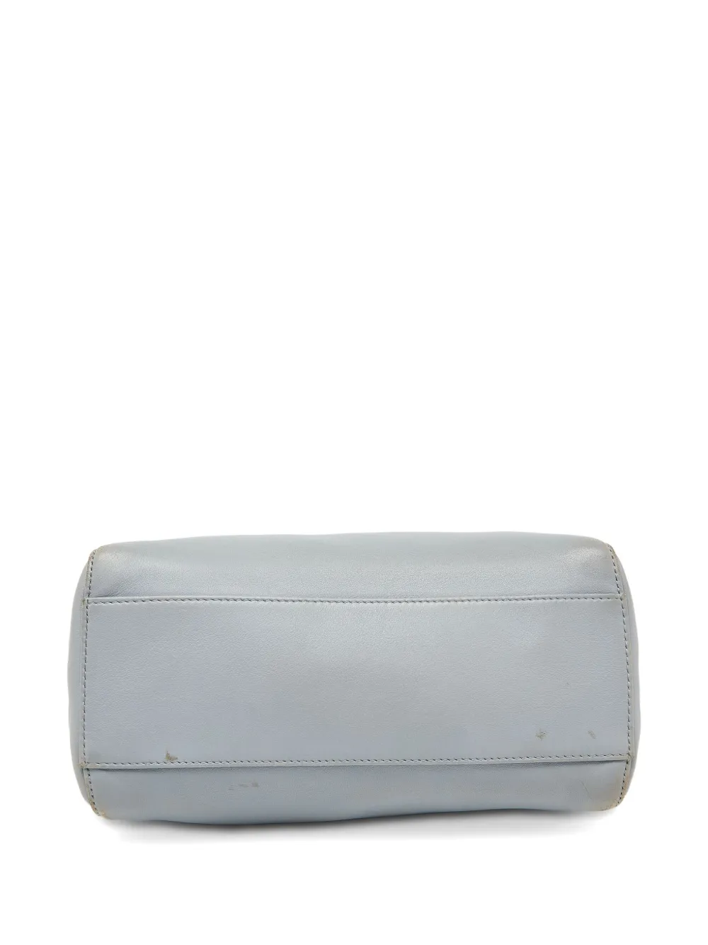 Pre-owned Fendi 2024 Mini Peekaboo Leather Tote Bag