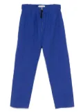 Marni Pre-Owned 2021 cotton-linen blend trousers - Blue