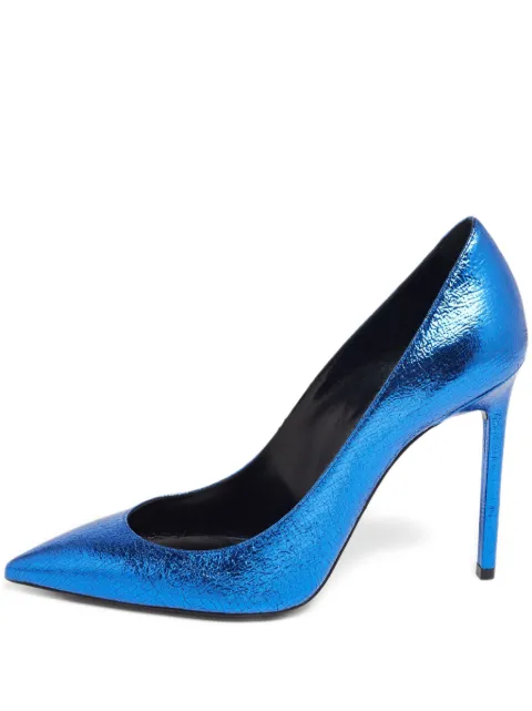 Saint Laurent Pre-Owned 110mm metallic pumps