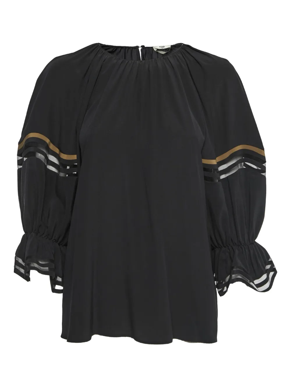 Fendi Pre-Owned silk blouse | Black | Image 1