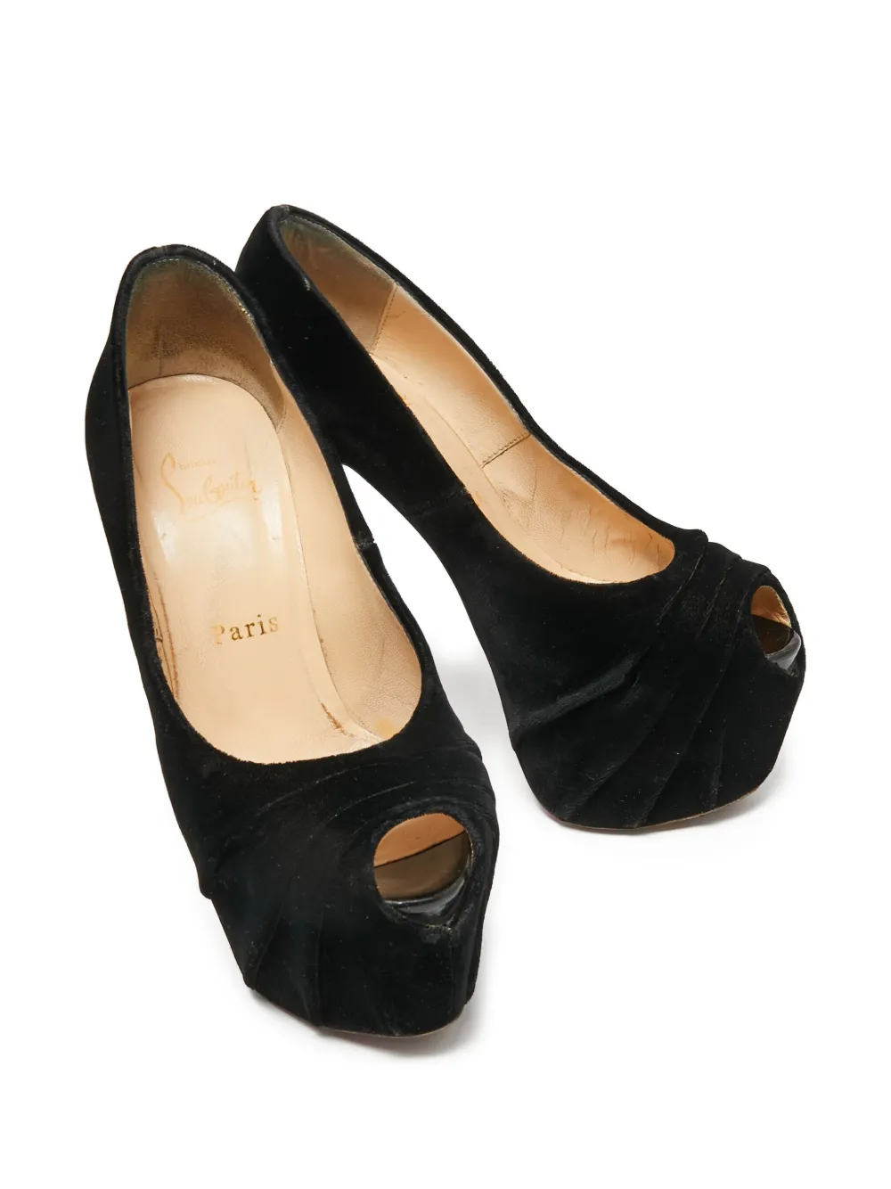 Christian Louboutin Pre-Owned 150 mm Dapresse pumps - Zwart