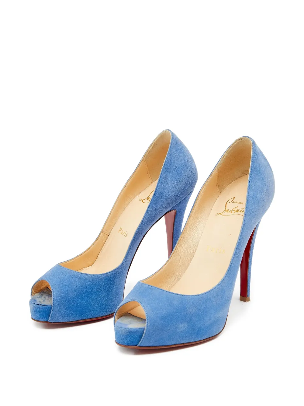 Christian Louboutin Pre-Owned zapatillas New Very Prive con tacón de 115mm | Image 2