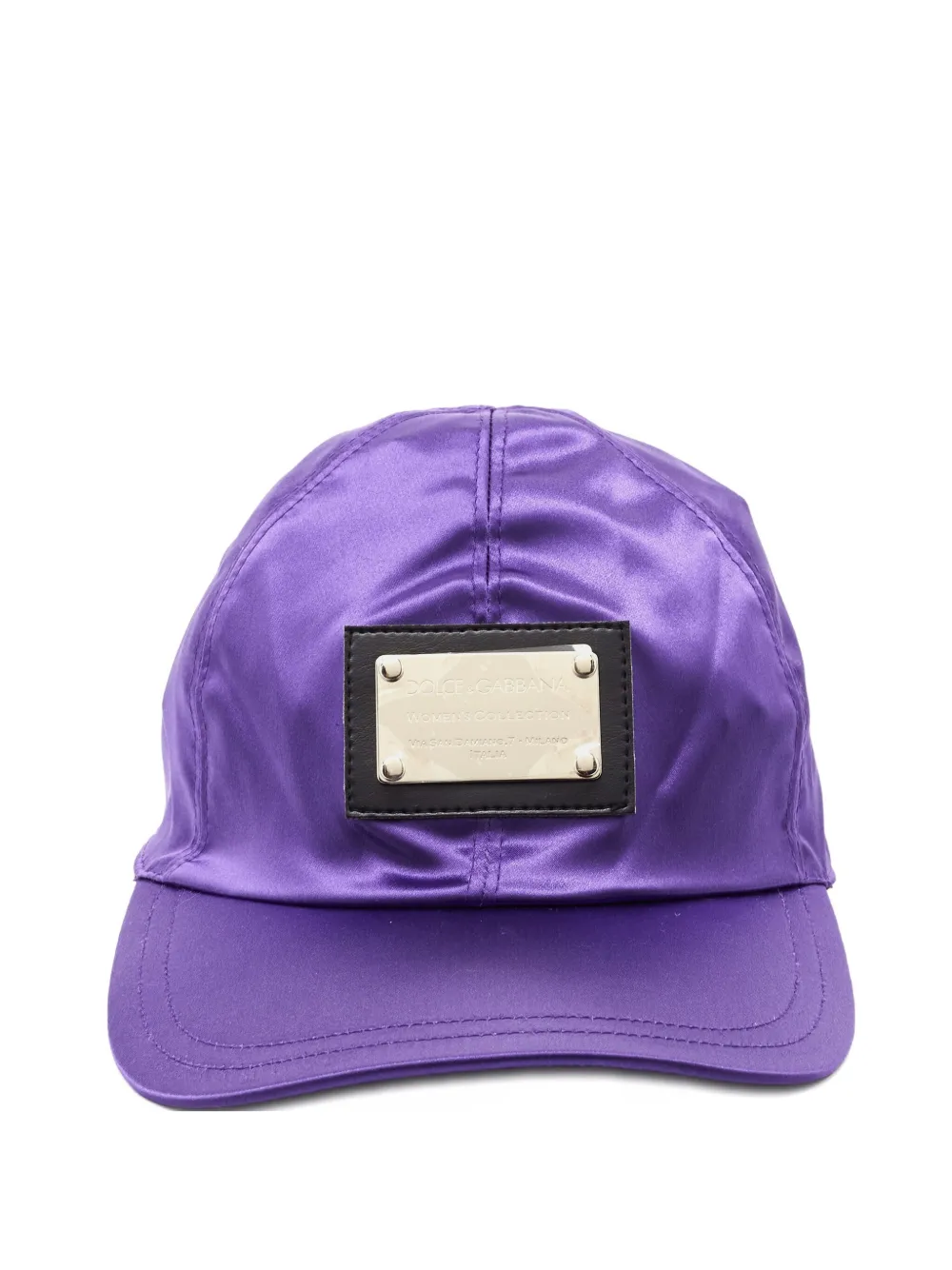 Dolce & Gabbana Pre-Owned Cappello da baseball con logo - Viola
