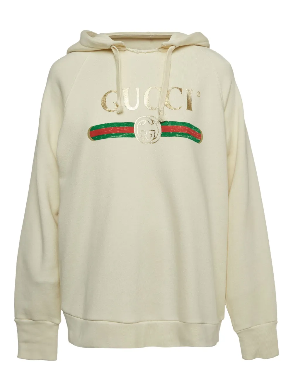 Gucci Pre-Owned Blind for Love hoodie | Neutrals | Image 1