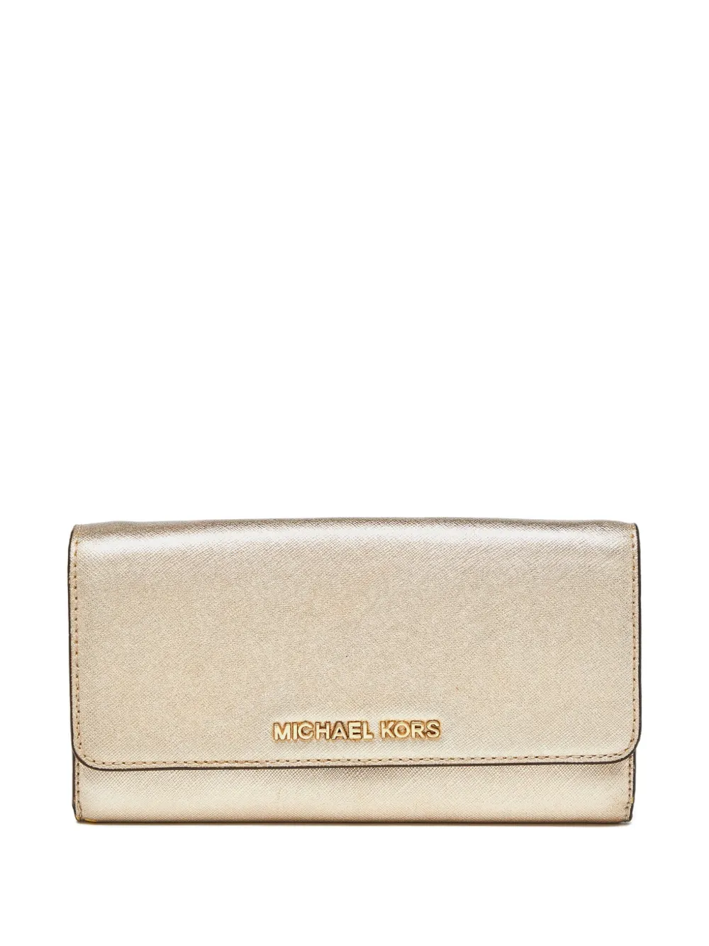 Michael Kors Vintage Jet Set Travel leather wallet - Giallo