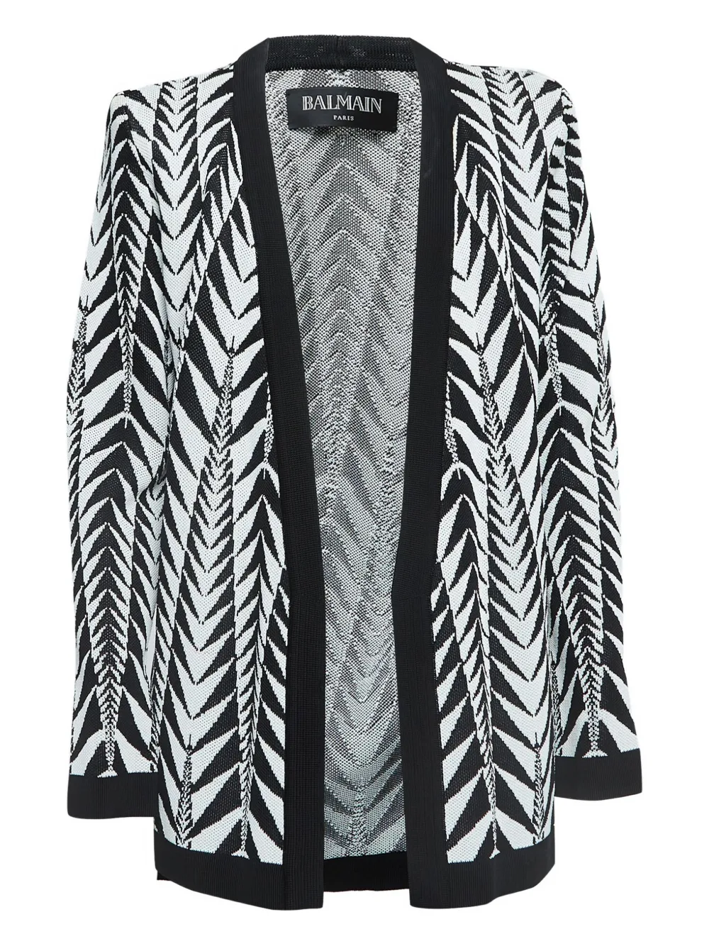 Pre-owned Balmain Patterned Cardigan