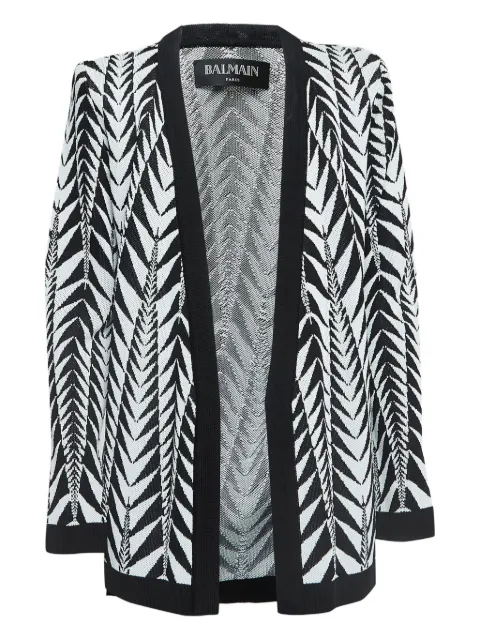 Balmain Pre-Owned patterned cardigan
