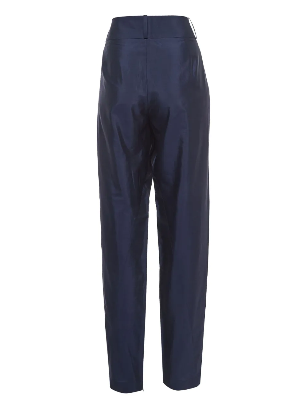 Giorgio Armani Pre-Owned 2010 geplooide broek - Blauw