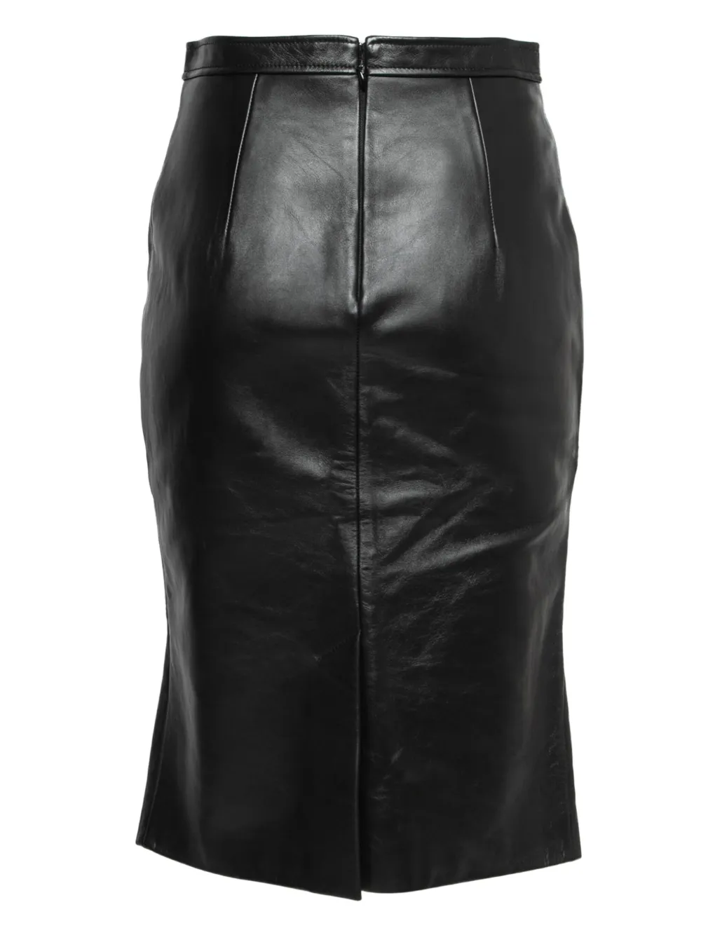 Burberry Pre-Owned leather skirt | Image 2