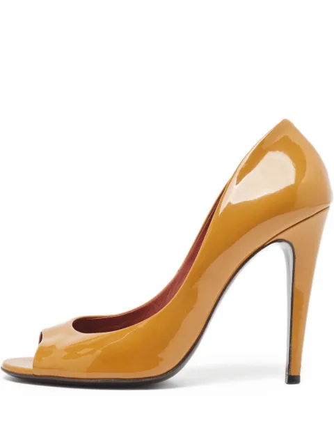 Bottega Veneta Pre-Owned 120mm patent leather pumps