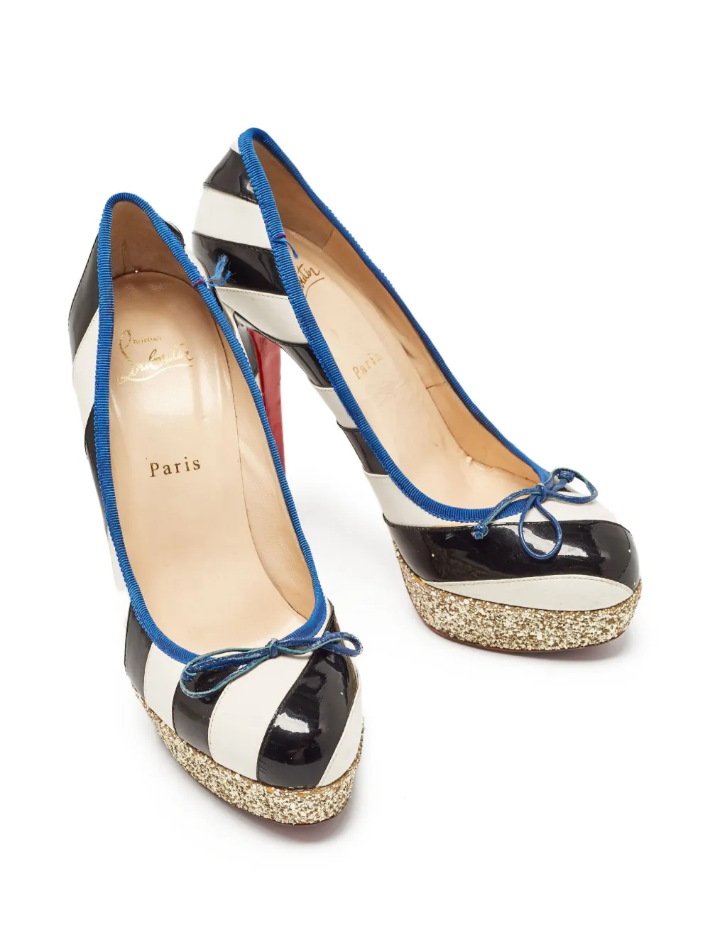 Christian Louboutin Pre-Owned zapatillas Foraine con tacón de 135mm | Image 2