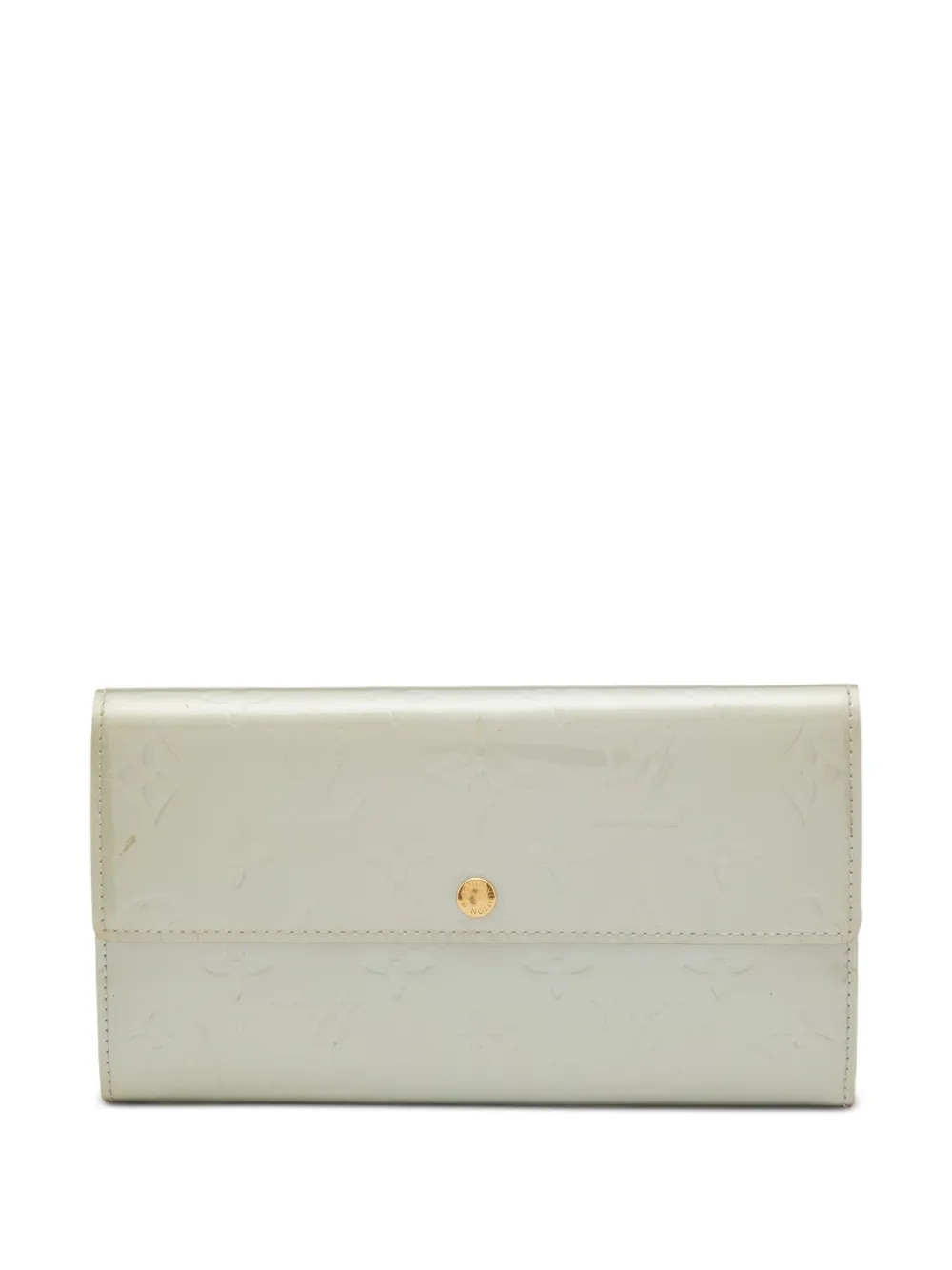 Louis Vuitton Pre-Owned cartera con monograma en relieve | gris | Image 1