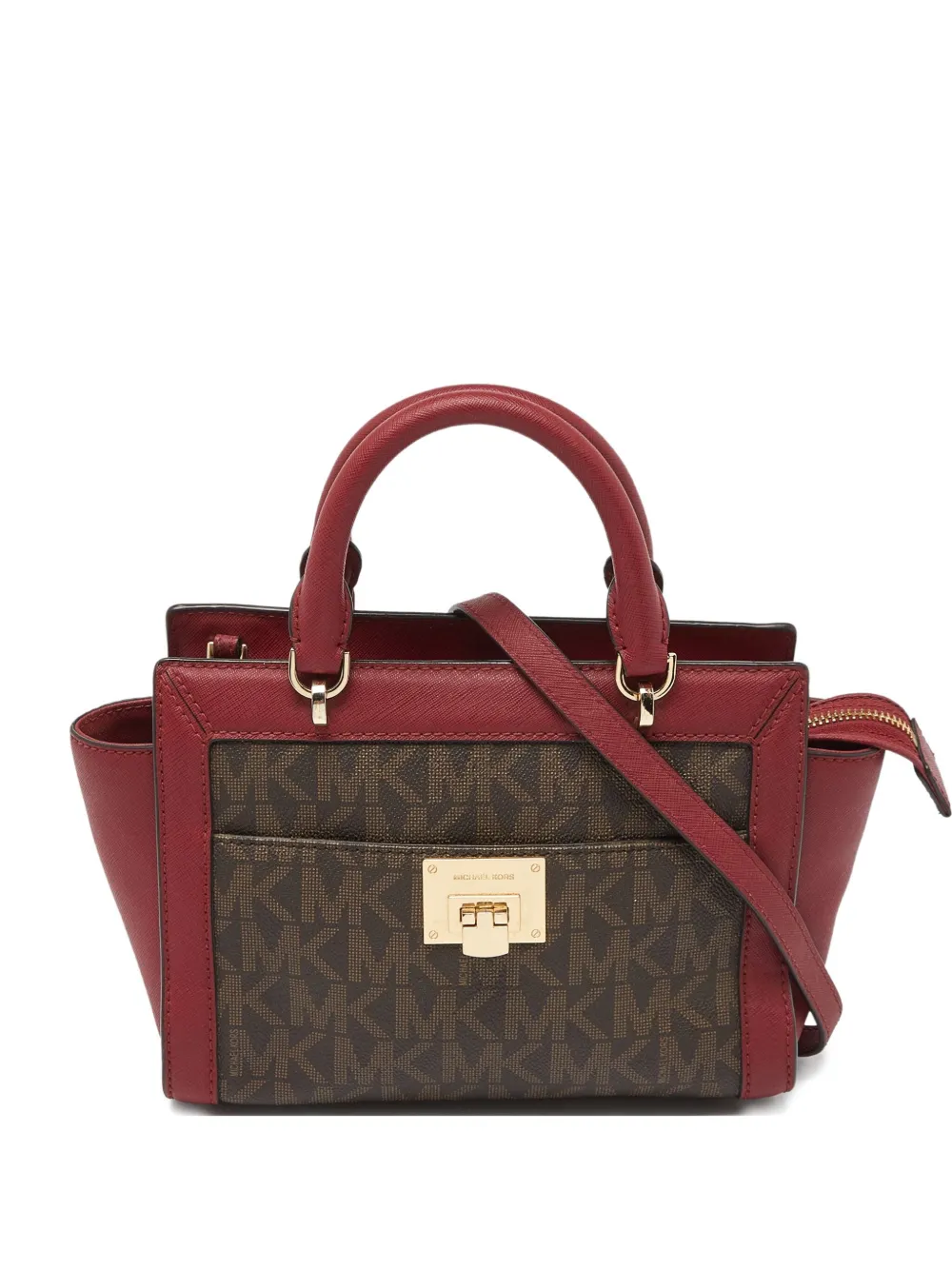 Michael Kors Vintage Borsa tote con monogramma - Marrone