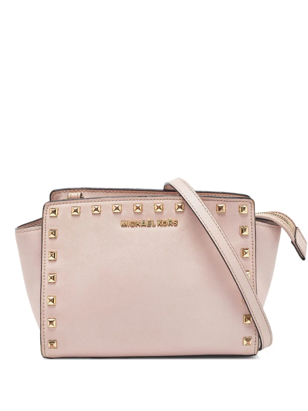 Michael Kors Vintage pre-owned Selma stud-embellished cross body bag | Pink | Image 1