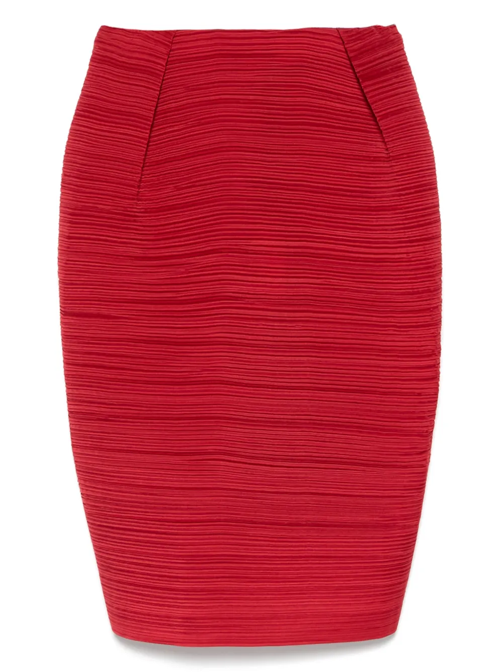 Lanvin Pre-Owned 2011 plissé skirt - レッド Lanvin Pre-Owned 2011 plissé skirt - レッド