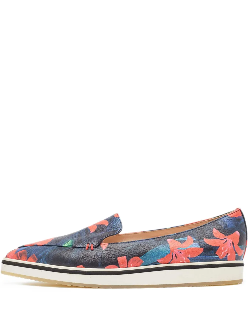 Nicholas Kirkwood mocassins pre-owned à fleurs | bleu | Image 1