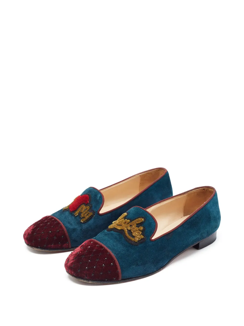 Christian Louboutin Pre-Owned zapatillas con detalles de strass | Zapatos | Image 2