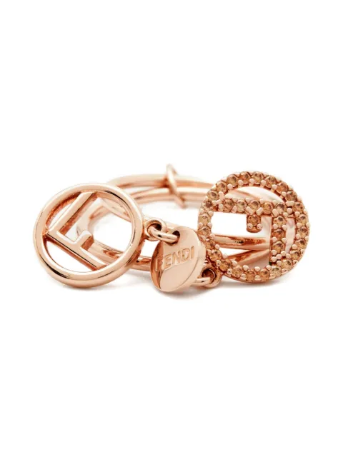 Fendi Pre-Owned double-band ring