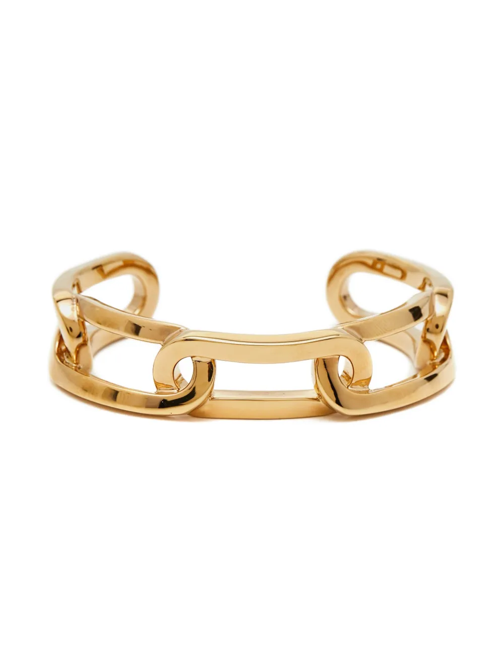 chain-link cuff bracelet