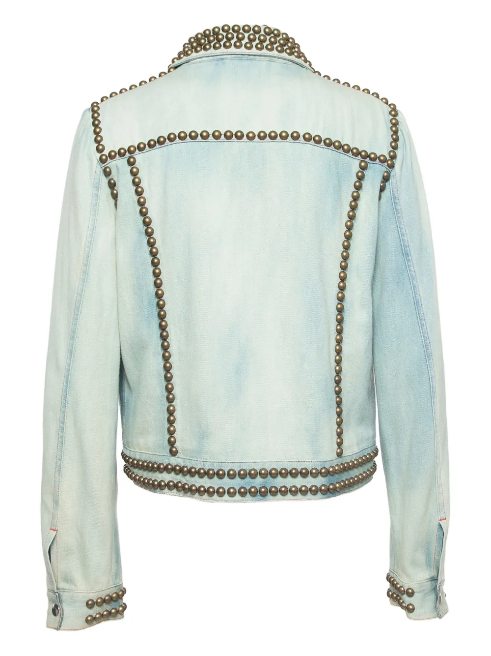 Gucci Pre-Owned studded denim jacket | Denim Jackets | Image 2