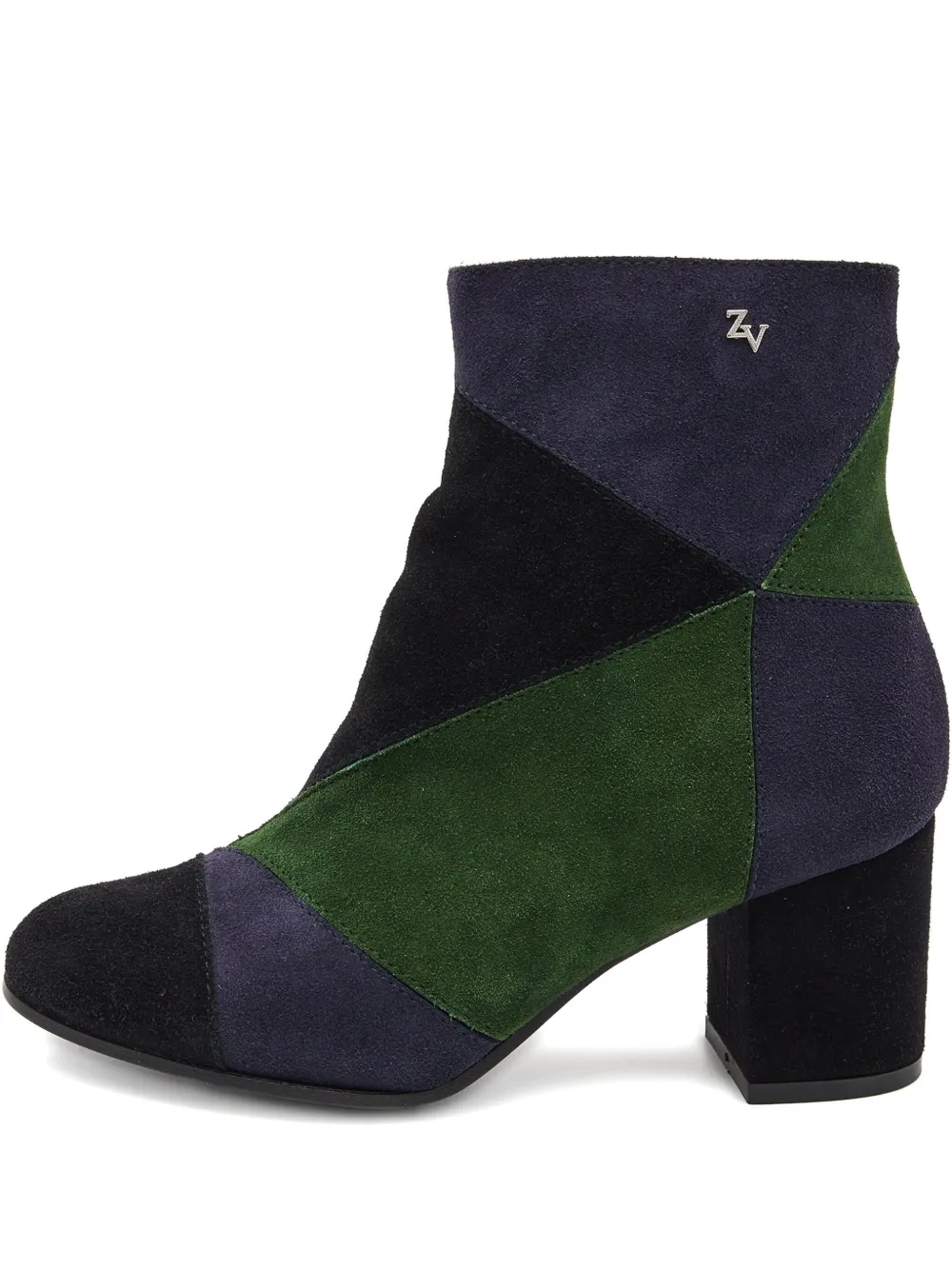 Zadig&Voltaire patchwork block-heels boots | Black | Image 1