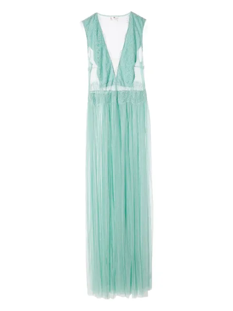 Elisabetta Franchi pre-owned lace-detail dress