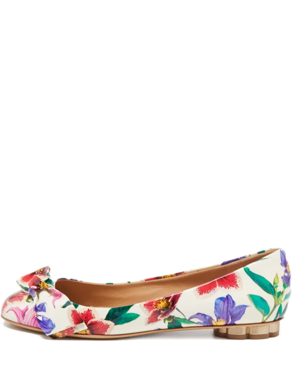 Varina floral-print ballet flats