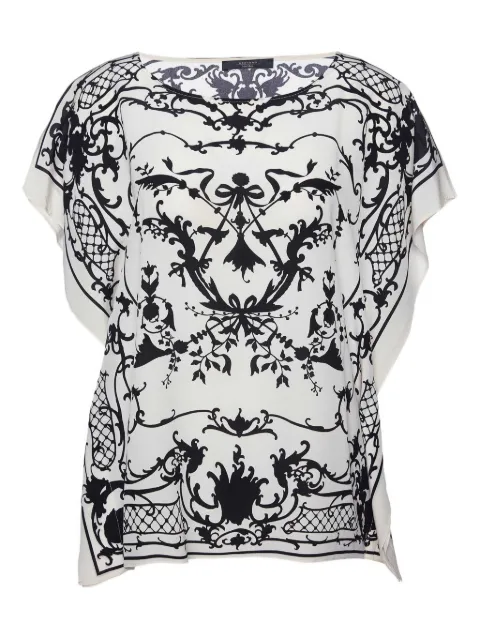Weekend Max Mara baroque-print top