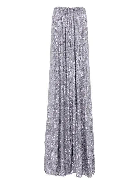 Rabanne sequined high-low dress