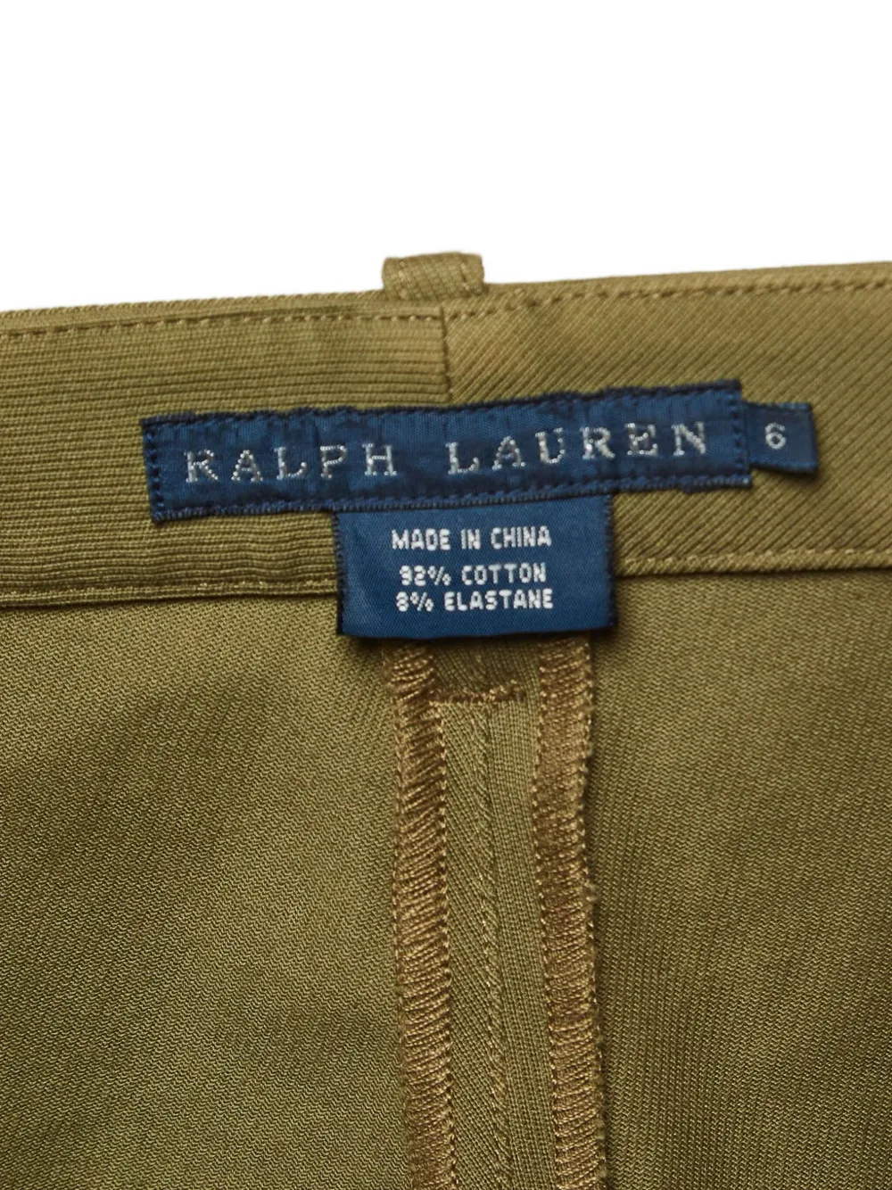 POLO RALPH LAUREN VINTAGE Pre-owned Knee-patch Trousers In Green