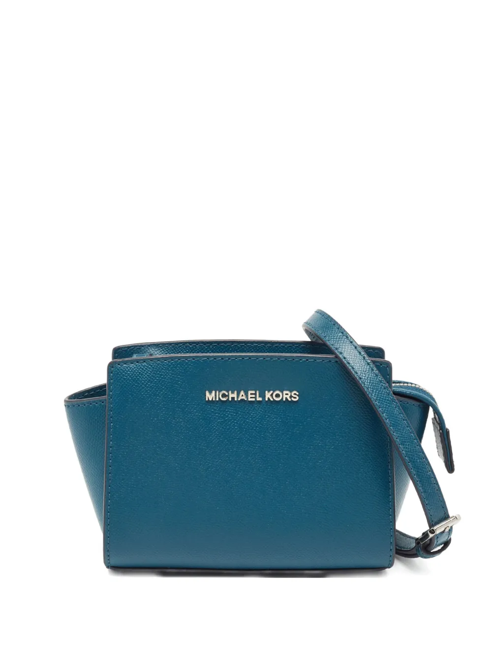 Michael Kors Vintage Selma leather cross body bag - ブルー Michael Kors Vintage Selma leather cross body bag - ブルー