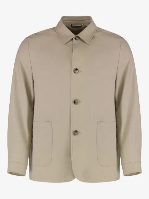 BOSS button-up overshirt