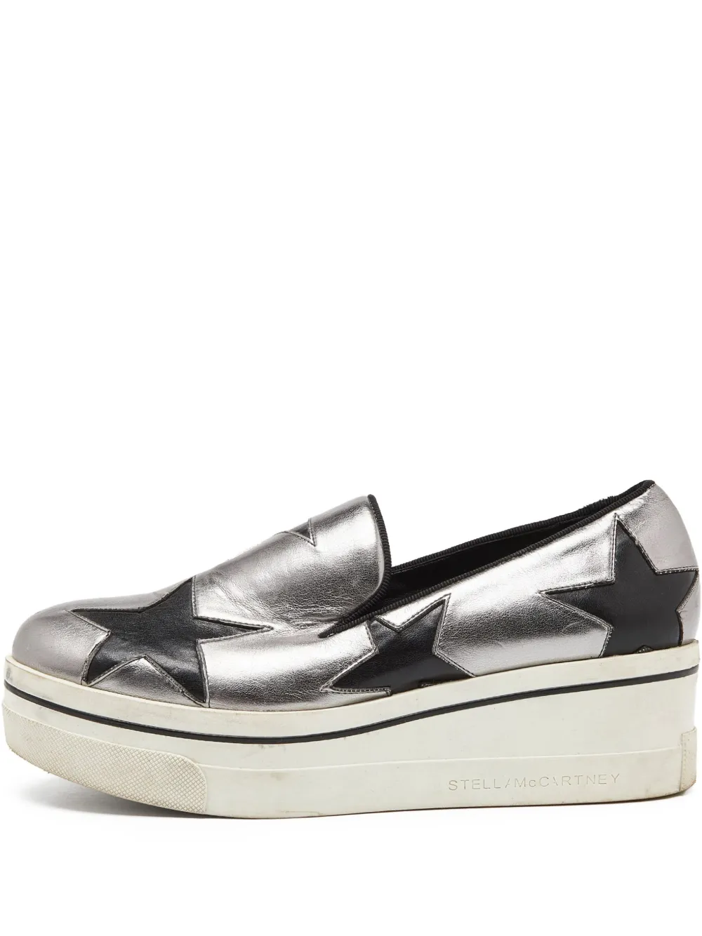 Stella McCartney Pre-Owned Binx Star slip-on sneakers | Grey | Image 1