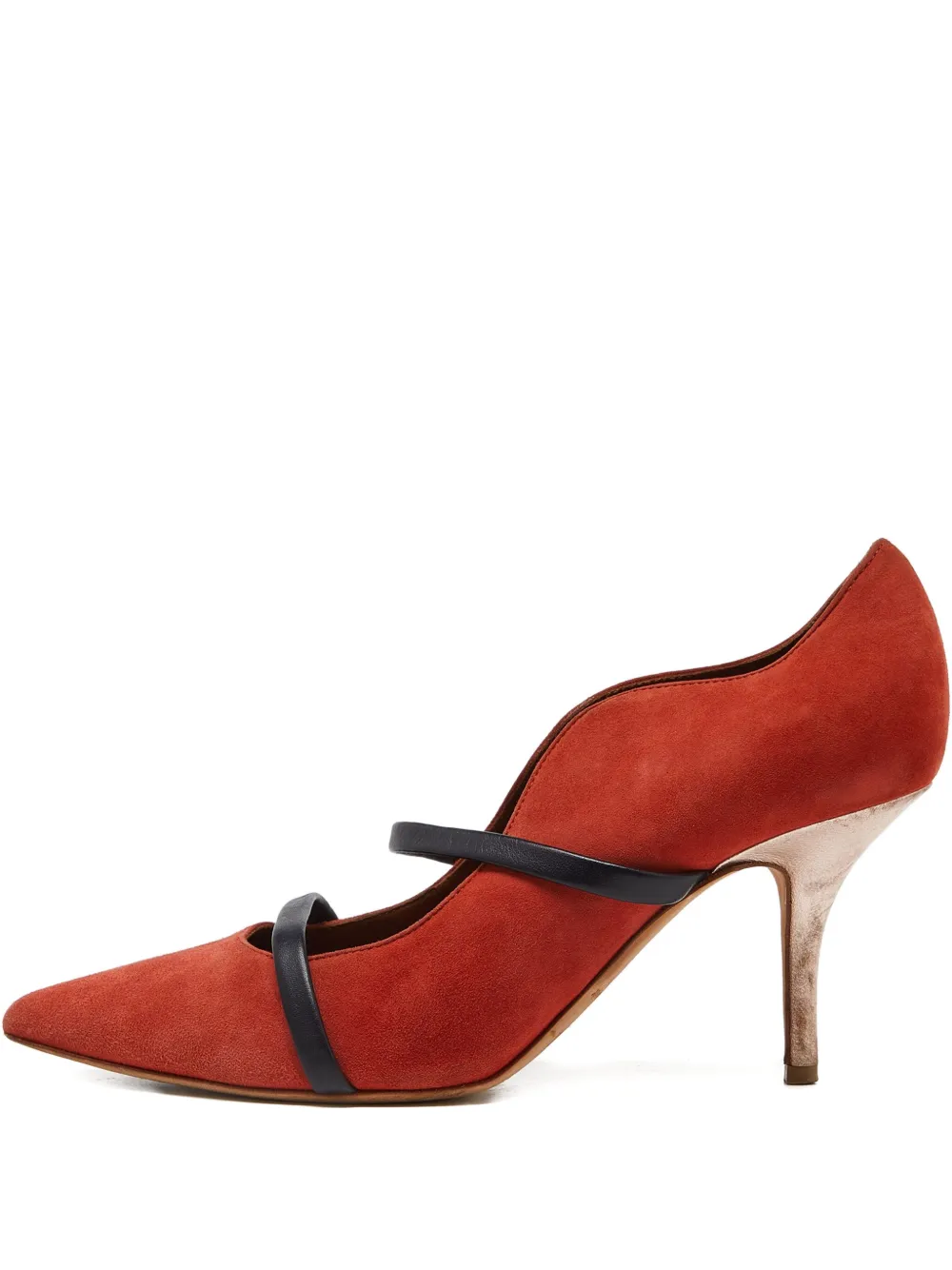 Malone Souliers 100mm Maureen mules | Red | Image 1