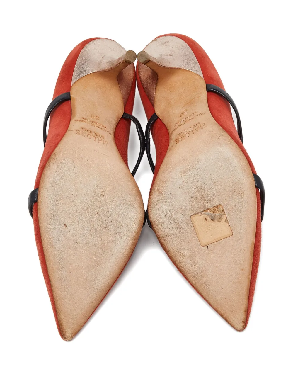 Malone Souliers 모린 뮬 100mm | 레드 | FARFETCH KR